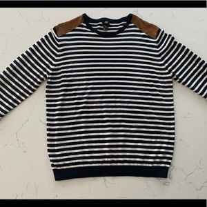 Men’s H&M navy blue/white/brown sweater